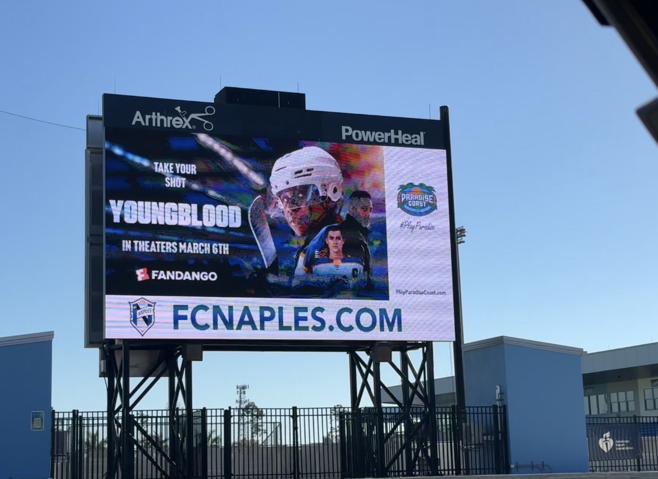 Paradise Coast Sports Complex - Videoboard Display
